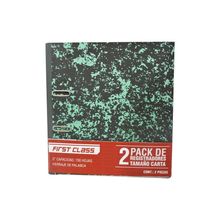Registrador First Class Carta 3" 2 pzas