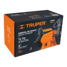 Esmeril de Banco Truper 6" 1/2 HP