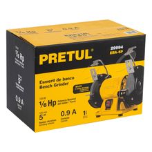 Esmeril de Banco Pretul 5" 1/6 HP