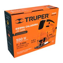 Sierra Caladora Profesional Truper 550 W 5A