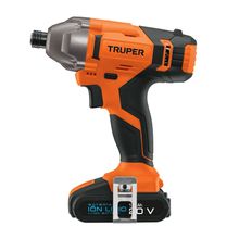 Destornillador de Impacto Inalámbrico Truper 1/4' 20V Batería Ion Litio
