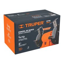 Esmeril de Banco Truper 8" 3/4 HP