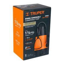 Bomba Sumergible Truper Plástica para Agua Sucia 1-1/2 HP