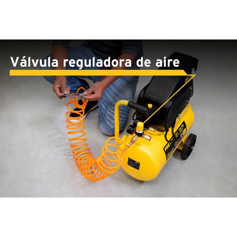  Kit, compresor 20 L, 2-1/2 HP, manguera de PVC y pistola,  Pretul : Herramientas y Mejoras del Hogar