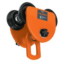 Trole de Carga 3 ton para Vigas IPS e IPR Ajustable Truper