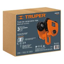 Trole de Carga 3 ton para Vigas IPS e IPR Ajustable Truper