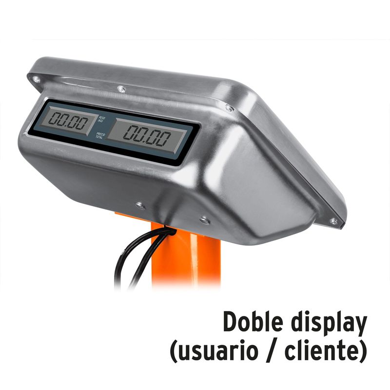 B scula Digital Truper Plegable de Plataforma 500 kg Ferreter a