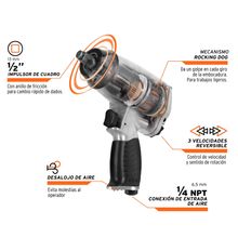 Llave Neumática de Impacto 1/2' Truper