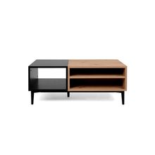 Mesa de Centro Alterego Nola Madera con Negro