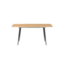 Mesa de Comedor Alterego Feyenord Madera con Negro