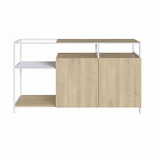 Buffete Bar Alterego Jack Blanco con Madera