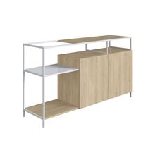 Buffete Bar Alterego Jack Blanco con Madera