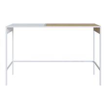 Consola Alterego Bezen Blanco con Madera