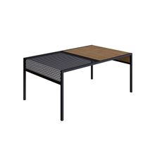 Mesa de Centro Alterego Ted Negro con Madera