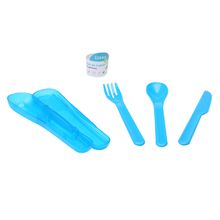 Set de Cubiertos Lukko Portátiles Varios Colores 1pza