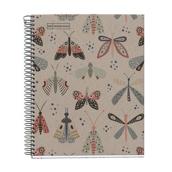 Cuaderno Forma Francesa Rayado Miquel Rius EcoDesign Ecobutterfly 80 hojas