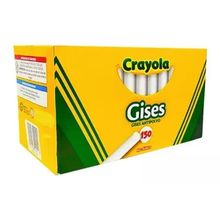 Gises Crayola Blanco 150 piezas