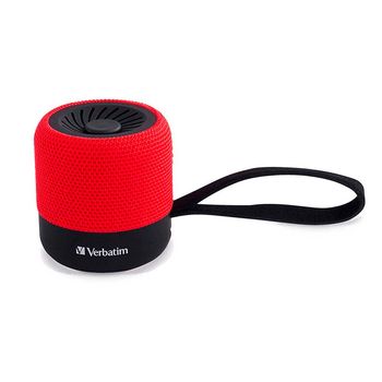 Mini Bocina Verbatim Bluetooth Rojo