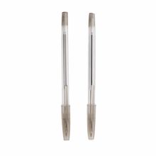 Bolígrafo OfficeMax Crystal Punto Mediano Negro 12 pzas