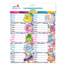 Etiquetas Escolares Granmark Kawaii 20 piezas