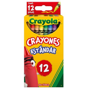 Crayones Crayola Estándar 12 piezas