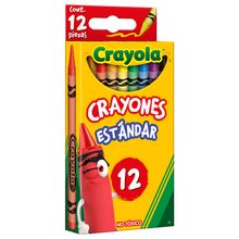 Crayones Crayola Estándar 12 piezas