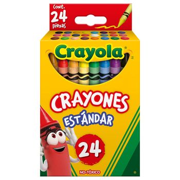 Crayones Crayola Estándar 24 piezas
