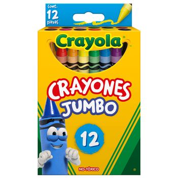 Crayones Crayola Jumbo 12 piezas