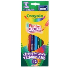 Lápices de Colores Crayola Triangular 12 piezas