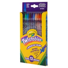 Lápices de Colores Crayola Twistables 12 piezas