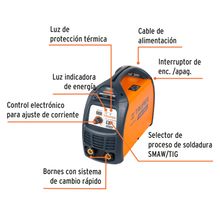 Soldadora Inversora 200A 220V Truper