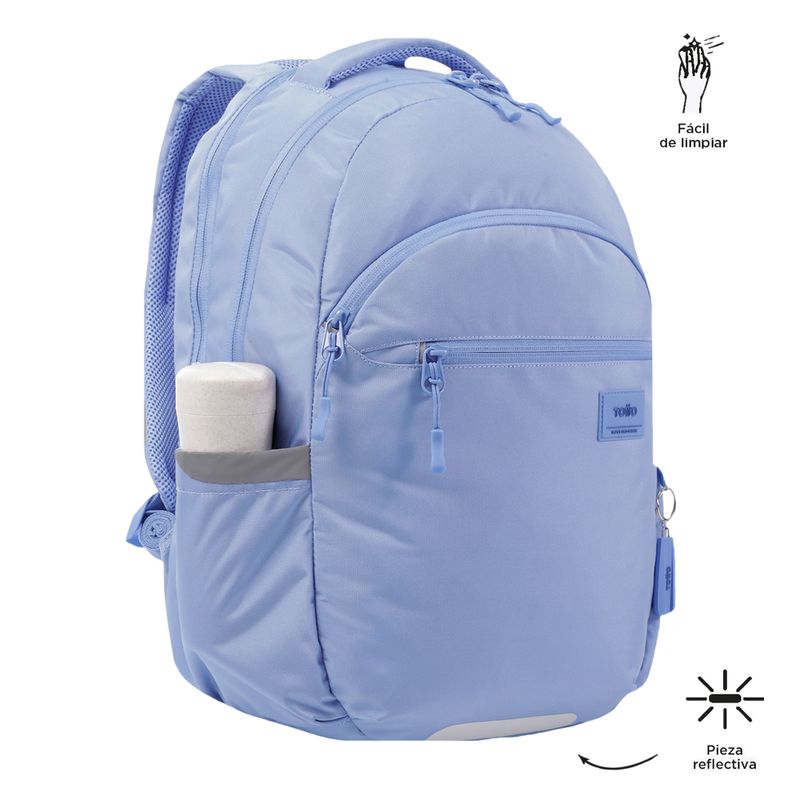 Mochilas best sale totto azul