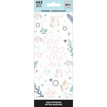 Stickers The Happy Planner Nuestra Boda 453 piezas