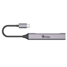 HUB Multipuertos USB-C Stylos 4 Puertos