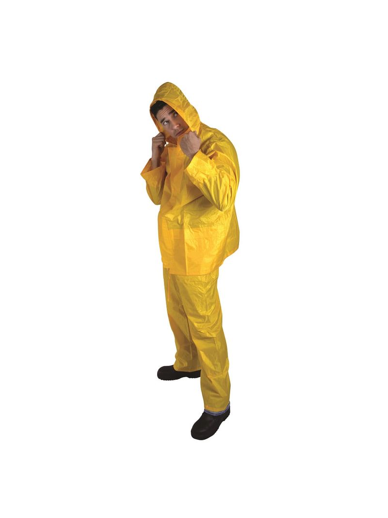 Traje Impermeable DermaCare I 6022 Amarillo Talla 2EG