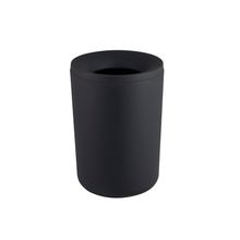Bote de Basura Stuk Redondo Plástico Negro 7lts