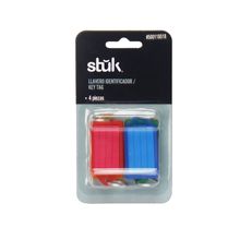 Llavero Identficador Stuk Multicolor 4pzas
