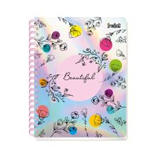 Cuaderno Profesional Cuadro Chico Scribe Incolor Doble Espiral 100 hojas