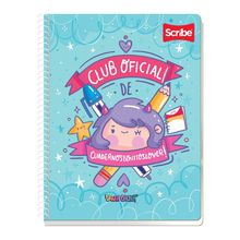 Cuaderno Profesional Rayado Scribe Super Girl 90 hojas