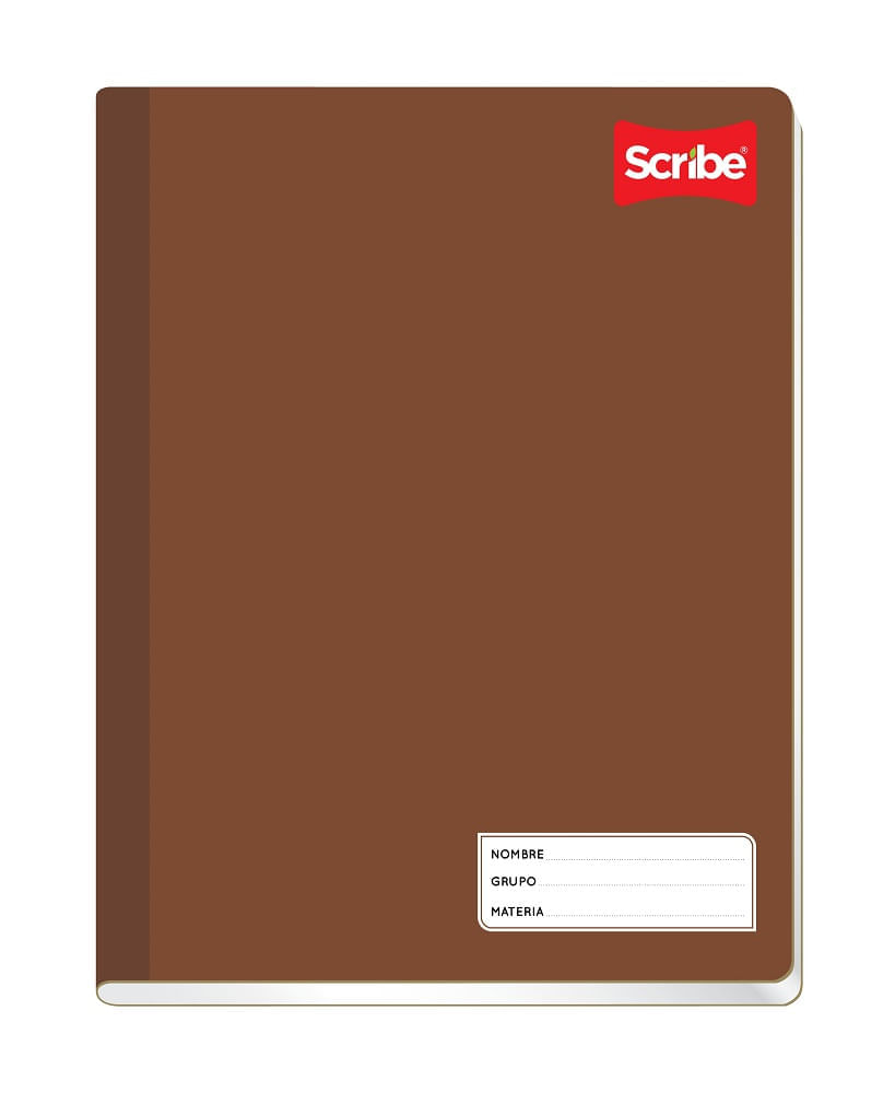 Cuaderno College Cuadro Grande Scribe Clásico Cosido 100 Hojas Cuadernos Officemax 4228