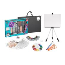 Set de Arte con Caballete de Aluminio Daler & Rowney 150 piezas