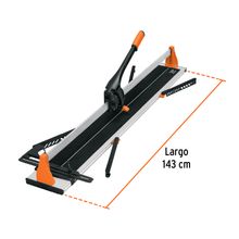 Cortador de Azulejo Gran Formato 47' con Maletín Truper Expert