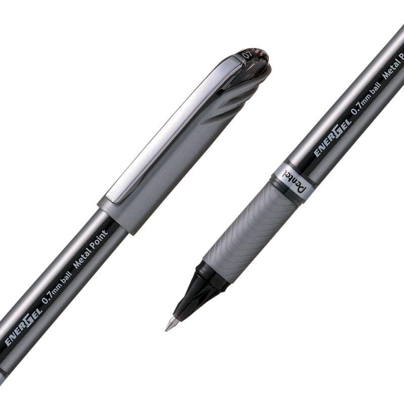 Bolígrafo Pentel EnerGel 0.7mm Negro, Bolígrafos