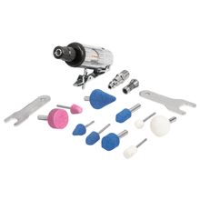 Kit de Mini Esmeriladora Neumática 1/4' con Estuche Plástico Truper