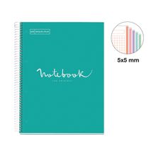 Cuaderno Profesional Cuadro Chico Miquel Rius Emotions Turquesa 120 hojas