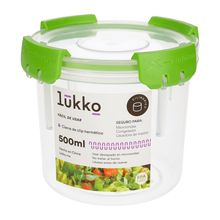 Hermético Lukko Redondo 500 ml Varios Colores 1pza