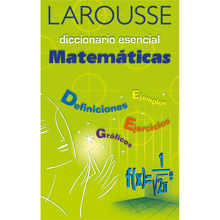 Diccionario Esencial Matemáticas