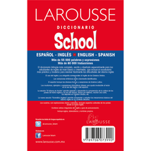 Diccionario School Inglés-Español