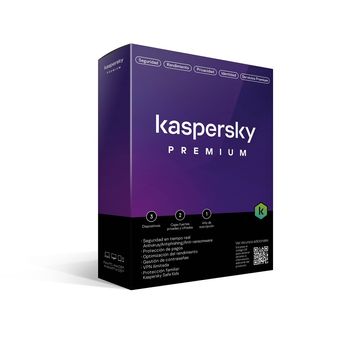 Antivirus Kaspersky Premium 3 Dispositivos 1 Año