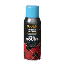 Adhesivo Scotch Spraymount Reposicionable 290 gramos